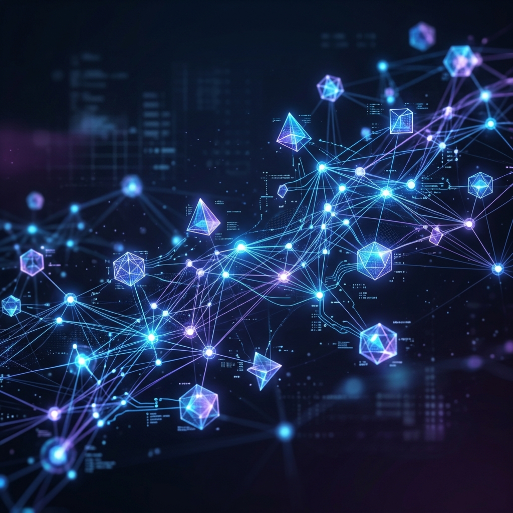 Team collaboration and connected workflows visualization
